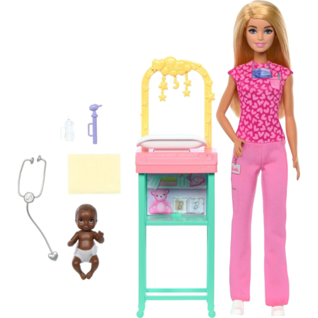 Κούκλα Barbie Παιδίατρος 3+ Ετών