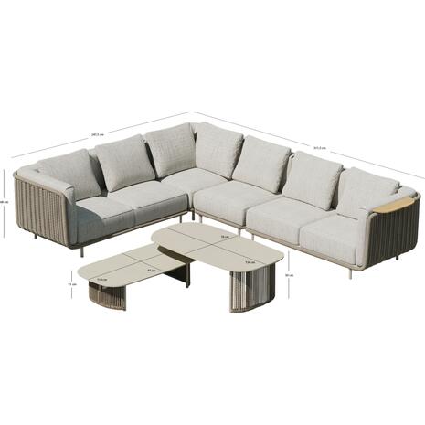 ΣΕΤ ΣΑΛΟΝΙ ΕΞ.ΧΩΡΟΥ 6TMX ΣΕΙΡΑ NEXUS SM6178 ΑΛΟΥΜΙΝΙΟ-TWIST RATTAN-ΤΕΑΚ-SINTERED STONE