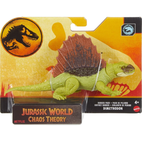 Φιγούρα Δεινόσαυρου Jurassic World Danger Pack Dimetrod 4+