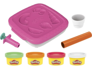 Πλαστελίνη Hasbro Play-Doh - Παιχνίδι Create and Go Cupcakes 3+