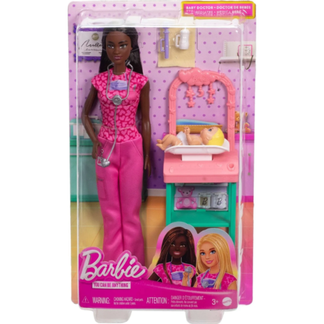 Κούκλα Barbie Παιδίατρος 3+ Ετών