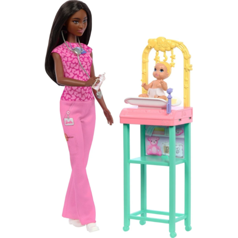 Κούκλα Barbie Παιδίατρος 3+ Ετών