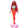 Κούκλα Barbie Mermaid with Colorful Hair, Tails and Headband Accessories (HRR04)
