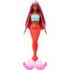 Κούκλα Barbie Mermaid with Colorful Hair, Tails and Headband Accessories (HRR04)