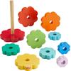 Ξύλινη Πυραμίδα Fisher Price Κινητικών Δεξιοτήτων 18+ μηνών (HXT77)