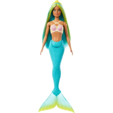 Κούκλα Barbie Mermaid τιρκουάζ