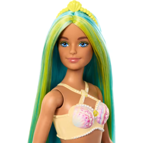 Κούκλα Barbie Mermaid τιρκουάζ