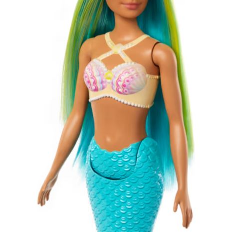 Κούκλα Barbie Mermaid τιρκουάζ