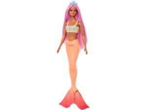 Κούκλα Barbie Mermaid Γοργόνα Πορτοκαλί