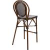 ΣΚΑΜΠΟ ΑΛΟΥΜΙΝΙΟΥ AZARIA HM5059 BAMBOO LOOK ΚΑΦΕ ΜΕ TEXTLINE 44x52x115Υεκ
