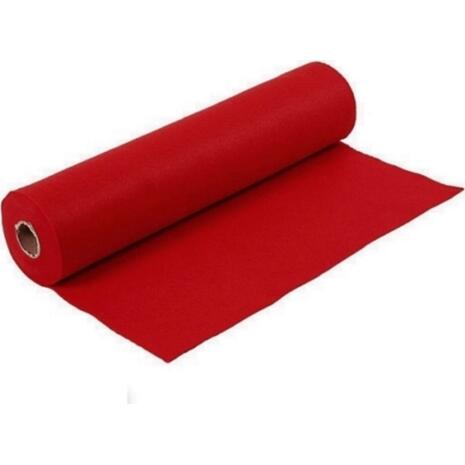 Τσόχα Werola Hobby Felt ρολό 45cm x 5m Κόκκινο (77)