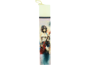 Λαμπάδα πλακέ Dream Light "Κοπέλα Ηλεκτρική Κιθάρα " 25εκ