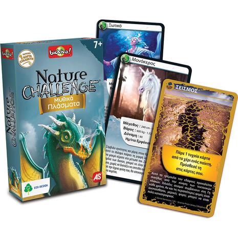 Παιχνίδι με κάρτες Nature Challenge Μυθικά Πλάσματα