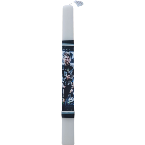 Λαμπάδα πλακέ Dream Light "MESSI" 36εκ