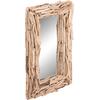 ΚΑΘΡΕΠΤΗΣ ΤΟΙΧΟΥ TWIGS HM4440 DRIFTWOOD ΣΕ ΦΥΣΙΚΟ ΧΡΩΜΑ 62x10x82Υεκ.