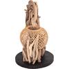ΕΠΙΤΡΑΠΕΖΙΟ ΔΙΑΚΟΣΜΗΤΙΚΟ ΦΩΤΙΣΤΙΚΟ ASHIN HM4438 DRIFTWOOD--RATTAN 30x30x49Υεκ.