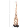ΔΙΑΚΟΣΜΗΤΙΚΟ ΦΩΤΙΣΤΙΚΟ ΔΑΠΕΔΟΥ FLAMER HM4439 DRIFTWOOD ΣΕ ΦΥΣΙΚΟ 30x30x179Υεκ.