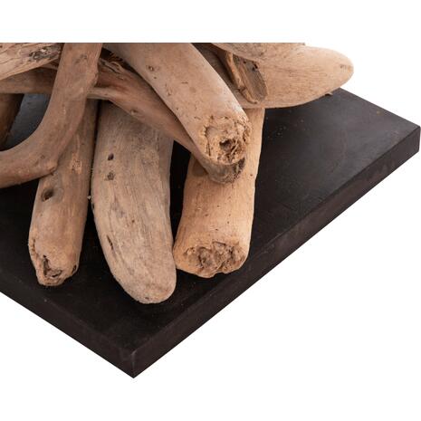 ΔΙΑΚΟΣΜΗΤΙΚΟ ΦΩΤΙΣΤΙΚΟ ΔΑΠΕΔΟΥ ALTAR HM4430 DRIFTWOOD--ΛΕΥΚΟ PVC Φ45x155Υεκ.