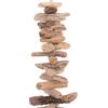 ΔΙΑΚΟΣΜΗΤΙΚΟ ΦΩΤΙΣΤΙΚΟ ΔΑΠΕΔΟΥ ALTAR HM4430 DRIFTWOOD--ΛΕΥΚΟ PVC Φ45x155Υεκ.