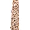 ΔΙΑΚΟΣΜΗΤΙΚΟ ΦΩΤΙΣΤΙΚΟ ΔΑΠΕΔΟΥ ALTAR HM4429 DRIFTWOOD--ΛΕΥΚΟ PVC Φ45x153Υεκ.