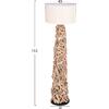 ΔΙΑΚΟΣΜΗΤΙΚΟ ΦΩΤΙΣΤΙΚΟ ΔΑΠΕΔΟΥ ALTAR HM4429 DRIFTWOOD--ΛΕΥΚΟ PVC Φ45x153Υεκ.