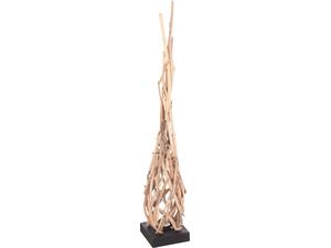 ΔΙΑΚΟΣΜΗΤΙΚΟ ΦΩΤΙΣΤΙΚΟ ΔΑΠΕΔΟΥ FLAMER HM4439 DRIFTWOOD ΣΕ ΦΥΣΙΚΟ 30x30x179Υεκ.