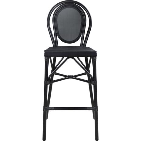 ΣΚΑΜΠΟ ΑΛΟΥΜΙΝΙΟΥ AZARIA HM5060 BAMBOO LOOK ΜΑΥΡΟ ΜΕ TEXTLINE 44x52x115Υεκ.