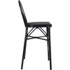 ΣΚΑΜΠΟ ΑΛΟΥΜΙΝΙΟΥ AZARIA HM5060 BAMBOO LOOK ΜΑΥΡΟ ΜΕ TEXTLINE 44x52x115Υεκ.