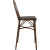 ΣΚΑΜΠΟ ΑΛΟΥΜΙΝΙΟΥ AZARIA HM5059 BAMBOO LOOK ΚΑΦΕ ΜΕ TEXTLINE 44x52x115Υεκ