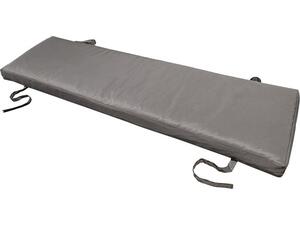 CONCRETE Μαξιλάρι Πάγκου Γκρι Ύφασμα Water Repellent (Ε6202,Μ)