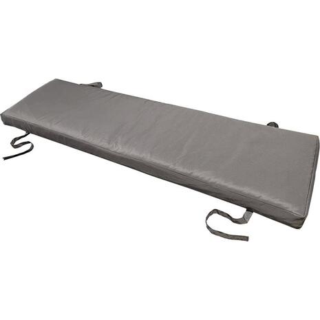 CONCRETE Μαξιλάρι Πάγκου Γκρι Ύφασμα Water Repellent (Ε6202,Μ)