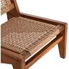ΚΑΡΕΚΛΑ LOUNGE LUKILLA HM9913 ΞΥΛΟ TEAK ΣΕ ΦΥΣΙΚΟ--ΣΥΝΘ.ΣΧΟΙΝΙ ΜΠΕΖ 55,5x74x65Υεκ.