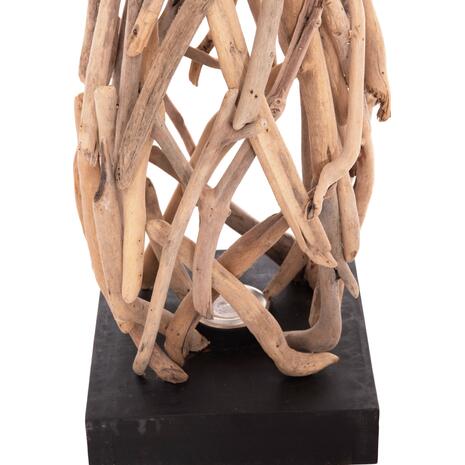 ΔΙΑΚΟΣΜΗΤΙΚΟ ΦΩΤΙΣΤΙΚΟ ΔΑΠΕΔΟΥ FLAMER HM4439 DRIFTWOOD ΣΕ ΦΥΣΙΚΟ 30x30x179Υεκ.
