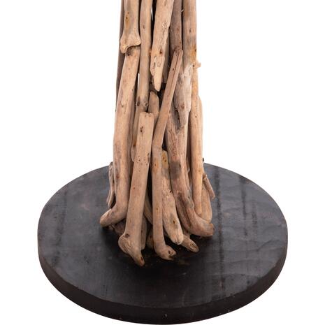ΔΙΑΚΟΣΜΗΤΙΚΟ ΦΩΤΙΣΤΙΚΟ ΔΑΠΕΔΟΥ ALTAR HM4433 DRIFTWOOD--ΛΕΥΚΟ PVC Φ45x142Υεκ.
