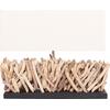 ΕΠΙΤΡΑΠΕΖΙΟ ΟΡΘΟΓΩΝΙΟ ΦΩΤΙΣΤΙΚΟ TWIGGY HM4434 DRIFTWOOD & ΛΕΥΚΟ ΚΑΠΕΛΟ 56x16.5x43Υεκ.
