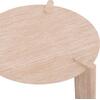 ΣΕΤ 2ΤΜΧ ΤΡΑΠΕΖΙΑ ΣΑΛΟΝΙΟΥ EQUIL HM9943.01 MDF ΜΕ ΜΕΛΑΜΙΝΗ-ΦΥΣΙΚΟ 66x66εκ + 87x87εκ