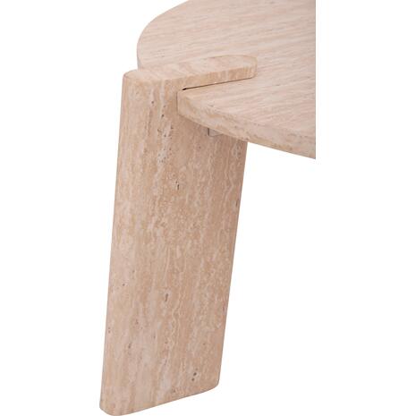 ΣΕΤ 2ΤΜΧ ΤΡΑΠΕΖΙΑ ΣΑΛΟΝΙΟΥ EQUIL HM9943.01 MDF ΜΕ ΜΕΛΑΜΙΝΗ-ΦΥΣΙΚΟ 66x66εκ + 87x87εκ