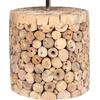 ΕΠΙΤΡΑΠΕΖΙΟ ΚΥΛΙΝΔΡΙΚΟ ΦΩΤΙΣΤΙΚΟ TWIGGY HM4427 DRIFTWOOD & ΜΠΕΖ ΚΑΠΕΛΟ Φ24.5x45Υεκ.