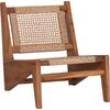 ΚΑΡΕΚΛΑ LOUNGE LUKILLA HM9913 ΞΥΛΟ TEAK ΣΕ ΦΥΣΙΚΟ--ΣΥΝΘ.ΣΧΟΙΝΙ ΜΠΕΖ 55,5x74x65Υεκ.