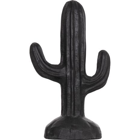 ΔΙΑΚΟΣΜΗΤΙΚΟΣ ΚΑΚΤΟΣ ΔΑΠΕΔΟΥ CACTUS HM4386.01S ΓΥΨΟΣ ΣΕ ΜΑΥΡΟ 42x30x74Υεκ.