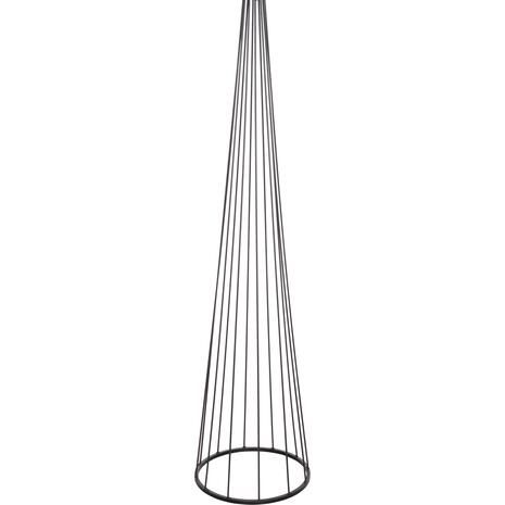 ΦΩΤΙΣΤΙΚΟ ΔΑΠΕΔΟΥ ΜΕΤΑΛΛΙΚΟ ΓΚΡΙ HM7581.01 Φ38x144 εκ.