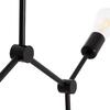 ΦΩΤΙΣΤΙΚΟ ΟΡΟΦΗΣ 3-ΦΩΤΟ LIGHTY HM7404.11 ΜΕΤΑΛΛΟ ΣΕ ΜΑΥΡΟ 52x5x48Υεκ.