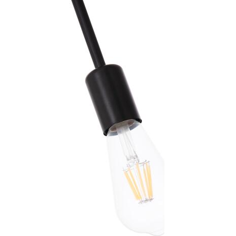 ΦΩΤΙΣΤΙΚΟ ΟΡΟΦΗΣ 4-ΦΩΤΟ LIGHTY HM7405.11 ΜΕΤΑΛΛΟ ΣΕ ΜΑΥΡΟ 57x5x52Υεκ.