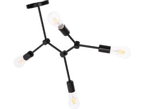 ΦΩΤΙΣΤΙΚΟ ΟΡΟΦΗΣ 4-ΦΩΤΟ LIGHTY HM7405.11 ΜΕΤΑΛΛΟ ΣΕ ΜΑΥΡΟ 57x5x52Υεκ.