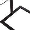ΦΩΤΙΣΤΙΚΟ ΔΑΠΕΔΟΥ BRANS HM7532.11 ΜΕΤΑΛΛΟ ΜΑΥΡΟ--PVC ΛΕΥΚΟ ΚΑΠΕΛΟ 25x33x170Υεκ.