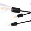 ΦΩΤΙΣΤΙΚΟ ΟΡΟΦΗΣ ΠΟΛΥΦΩΤΟ LIGHTY HM7427.11 ΜΕΤΑΛΛΟ ΣΕ ΜΑΥΡΟ 51x51x23Υεκ.