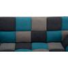 ΚΑΝΑΠΕΣ ΚΡΕΒΑΤΙ MULTICOLOR 3ΘΕΣΙΟΣ HM3167.11 182Χ80Χ88Υ εκ.