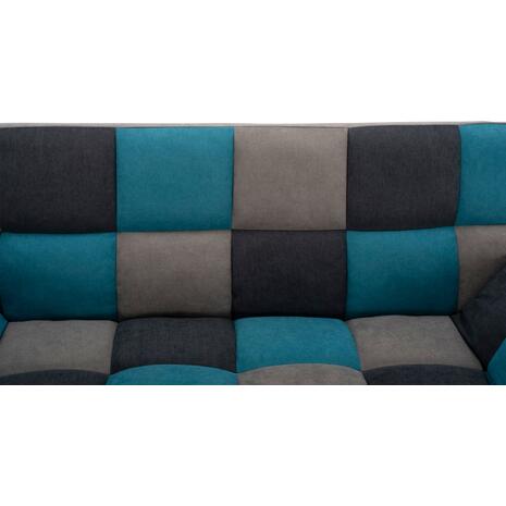 ΚΑΝΑΠΕΣ ΚΡΕΒΑΤΙ MULTICOLOR 3ΘΕΣΙΟΣ HM3167.11 182Χ80Χ88Υ εκ.