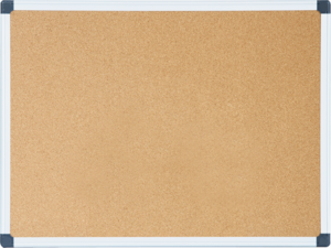Πίνακας φελλού Deli με μεταλλικό πλαίσιο 90x120cm