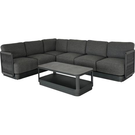 ΣΕΤ ΣΑΛΟΝΙ ΓΩΝΙΑ 3ΤΜΧ ΣΕΙΡΑ ELYSIA SM6187.02 ΣΑΜΠΑΝΙ ΑΛΟΥΜΙΝΙΟ-ΣΧΟΙΝΙ-P.E.ΥΦΑΣΜΑ